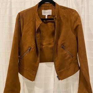 Bcbgeneration Crop Suede Jacket - image 1